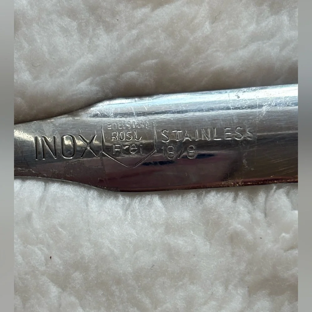 Vintage INOX Stainless Steel Cake Server‎